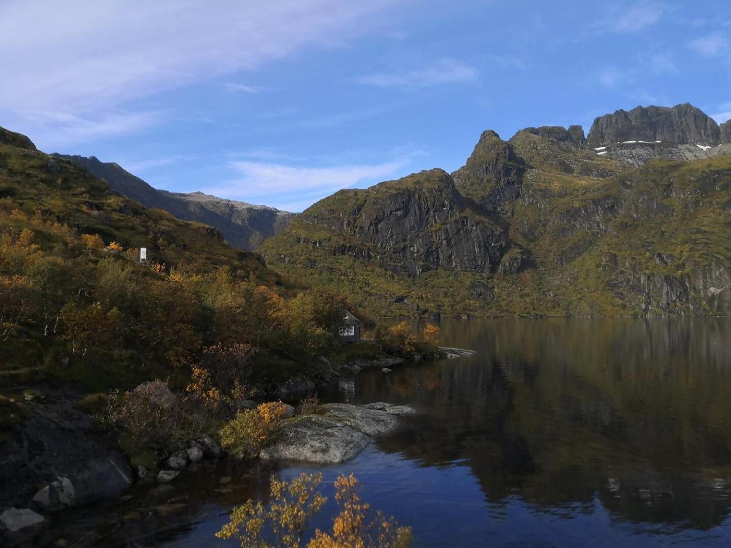 House With Amazing View & Location In Tind Villa Sørvågen Dış mekan fotoğraf