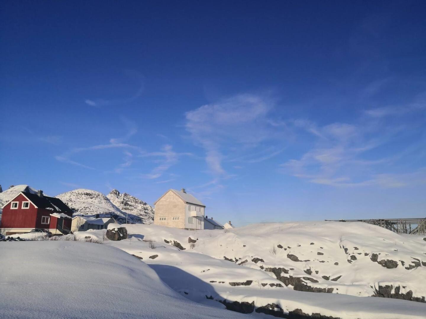House With Amazing View & Location In Tind Villa Sørvågen Dış mekan fotoğraf