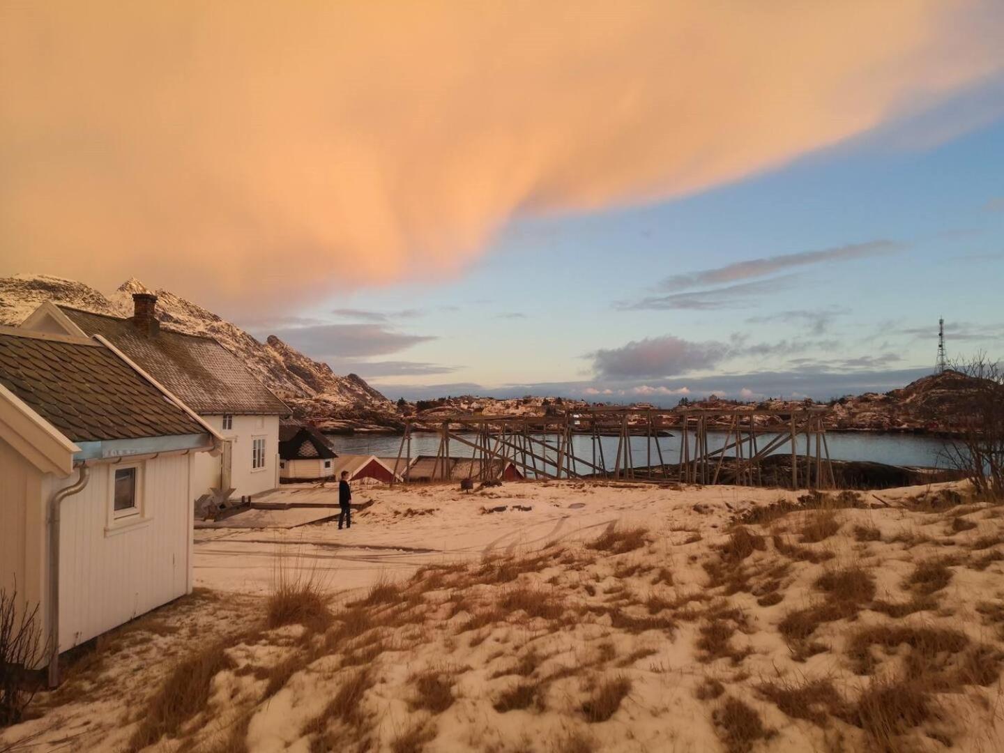 House With Amazing View & Location In Tind Villa Sørvågen Dış mekan fotoğraf