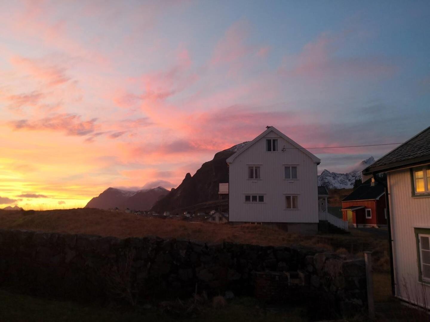 House With Amazing View & Location In Tind Villa Sørvågen Dış mekan fotoğraf