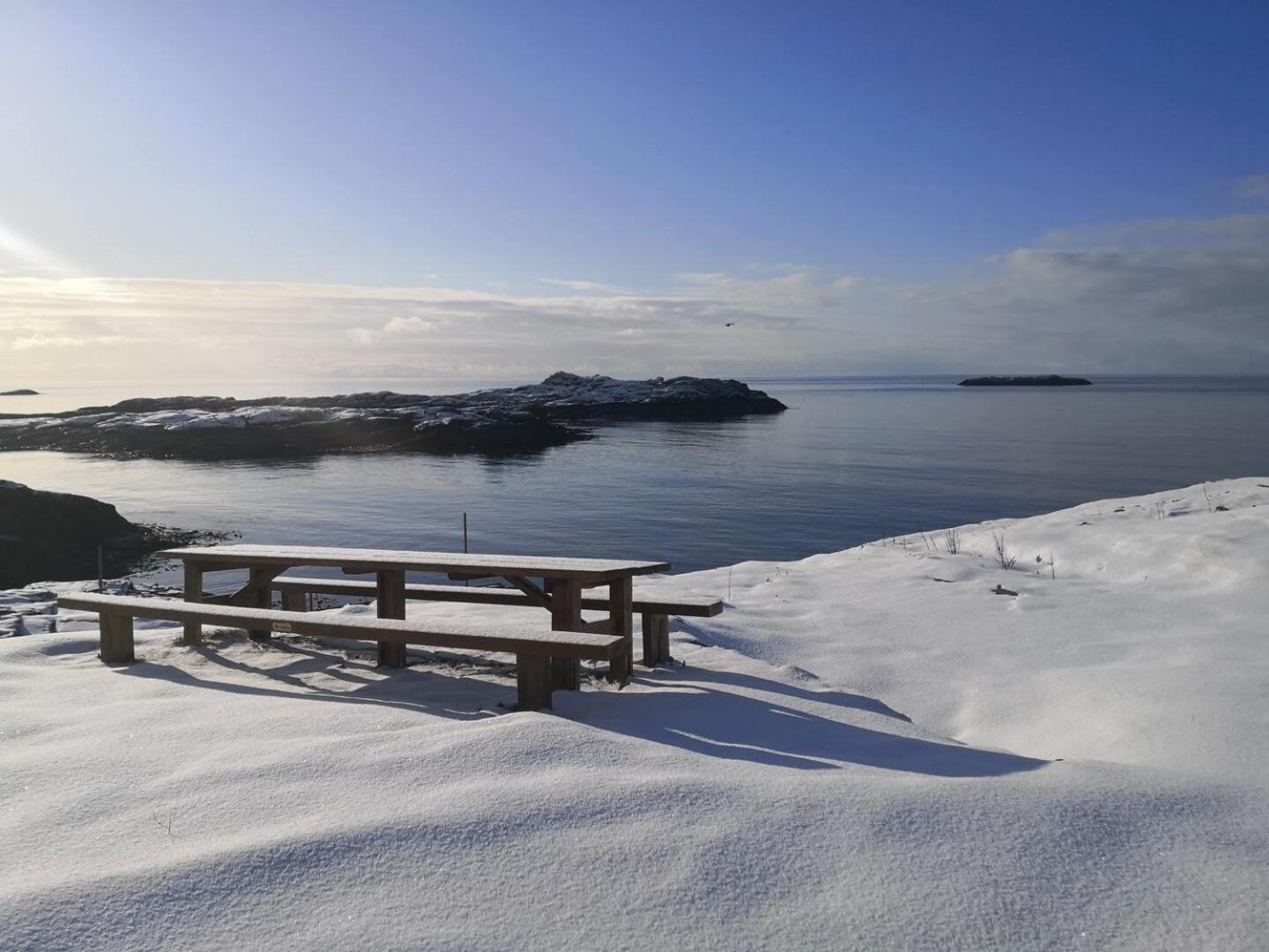 House With Amazing View & Location In Tind Villa Sørvågen Dış mekan fotoğraf